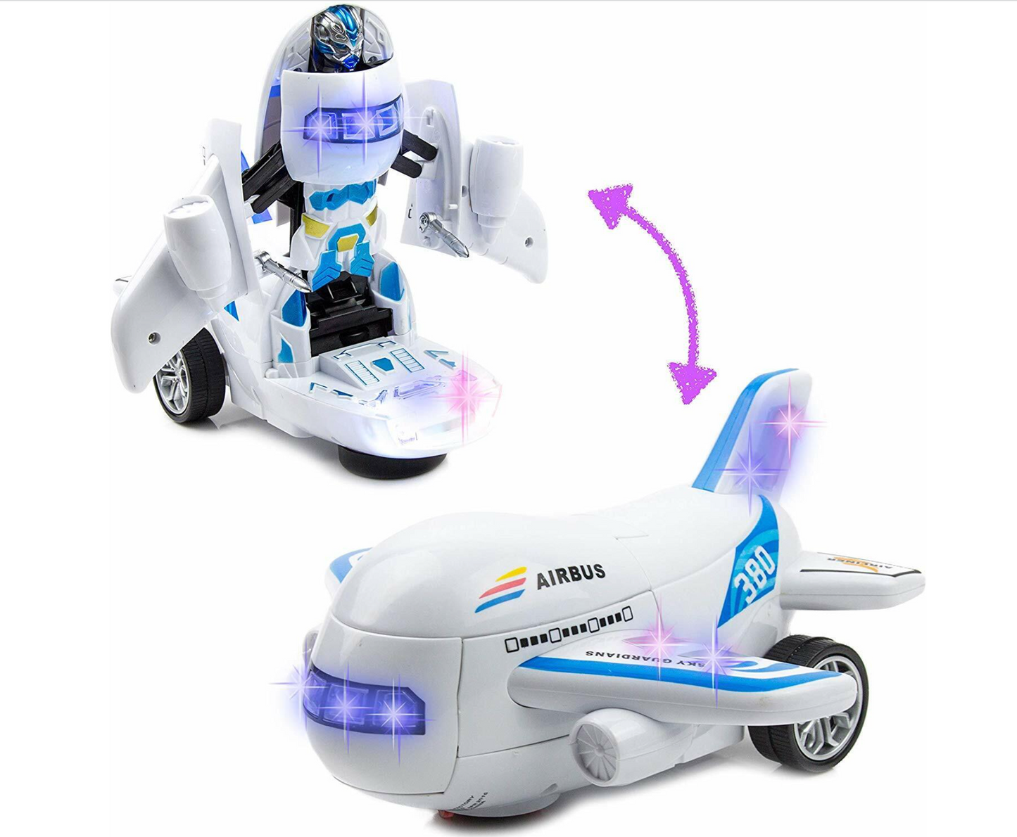 Airliner Deformation Robot Hero Combination