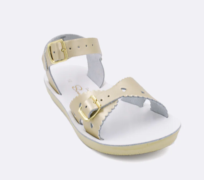 Sweetheart Metallic Gold Sandal