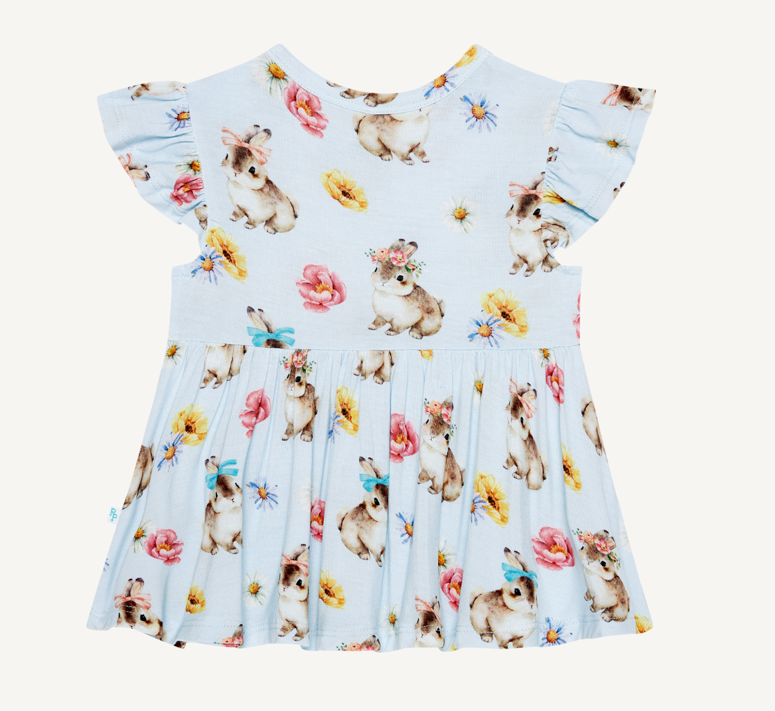 Posh Peanut Tinsley Jane Ruffled Peplum Top & Bloomer Set