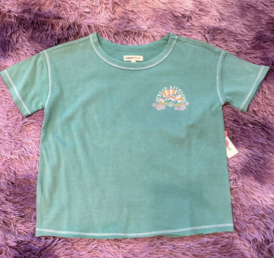 Spread Kindness Give Love Bloom Front/Back Tee