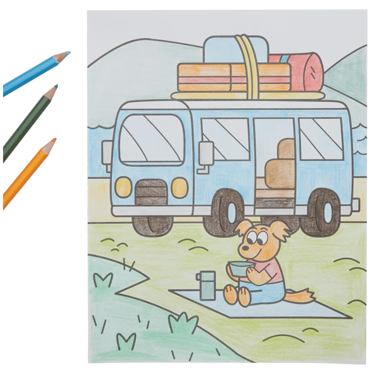 Movin' & Shakin' Coloring Book