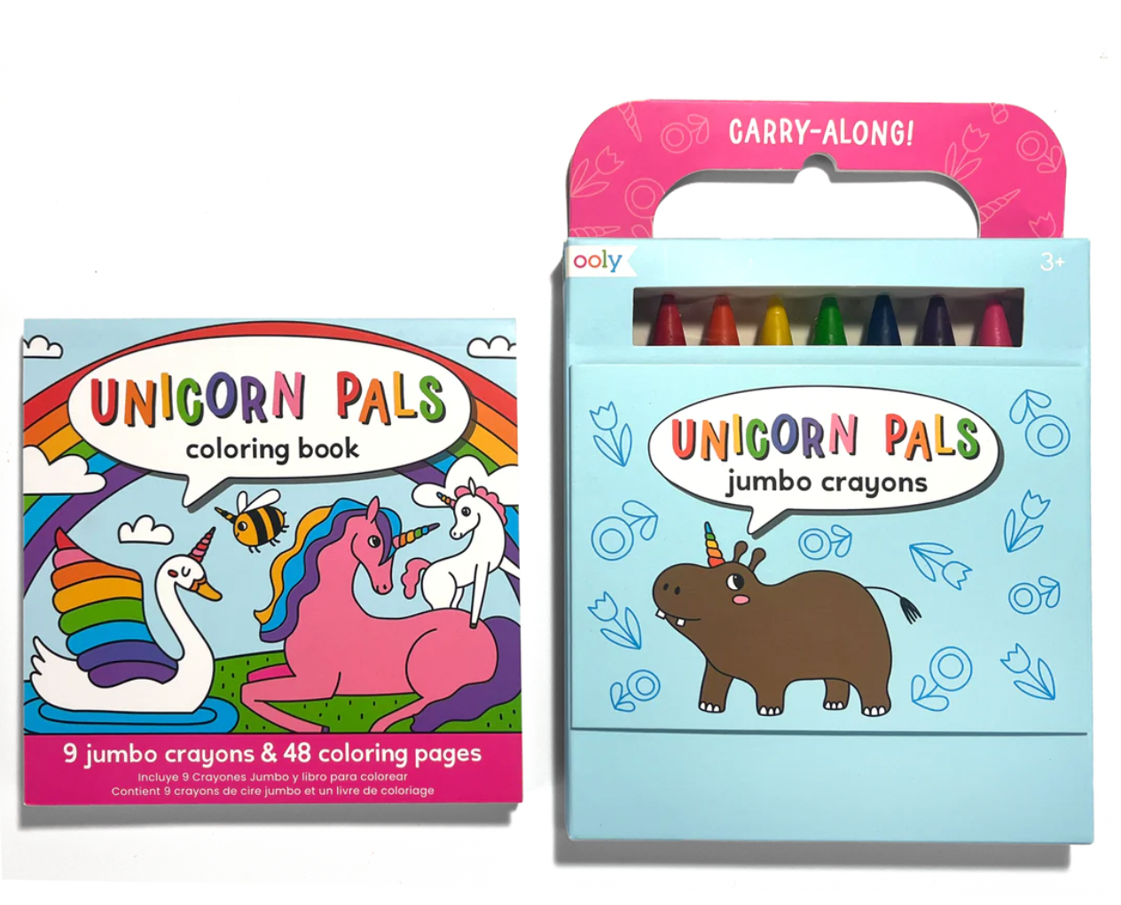 Unicorn Pals Carry Along Coloring Book