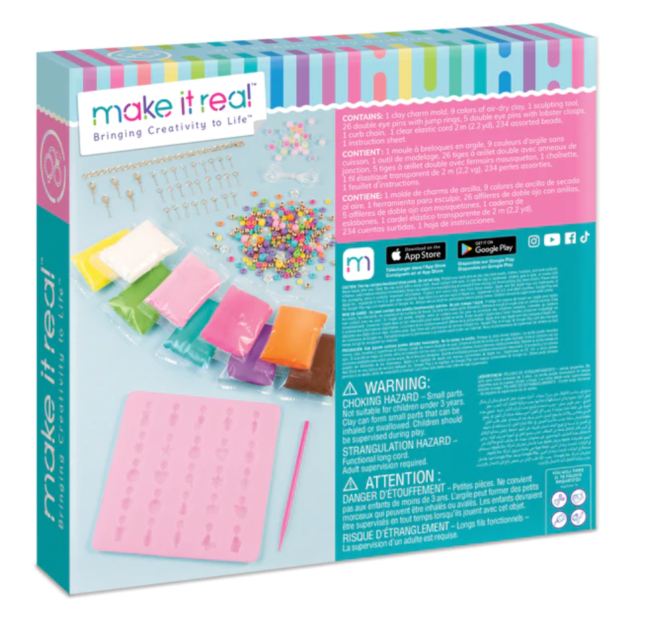 Clay Charm DIY Jewelry Kit