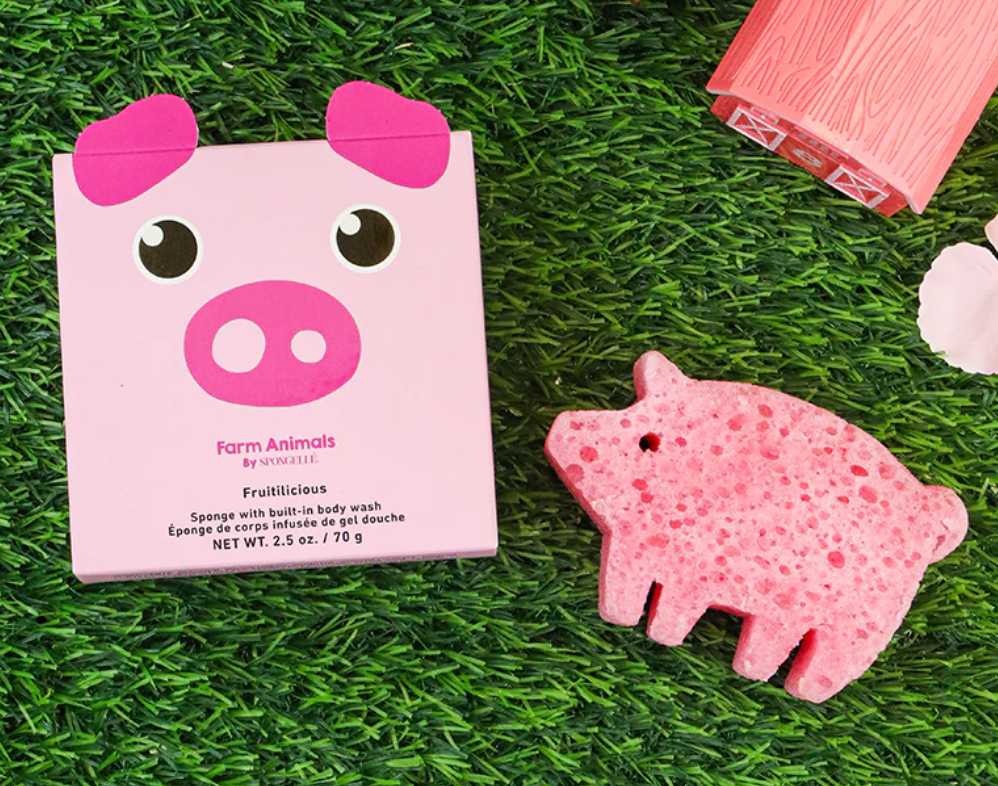 Spongelle Peggy Pig Farm Animals