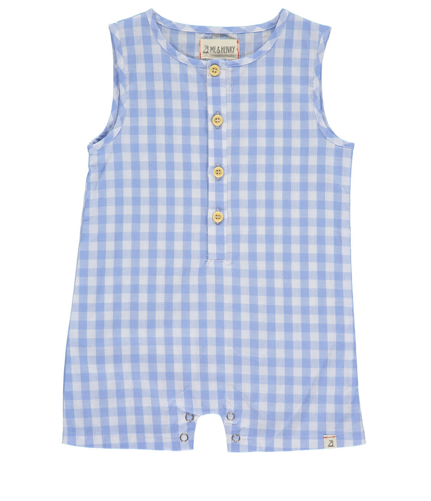 Cabin Blue Plaid Playsuit