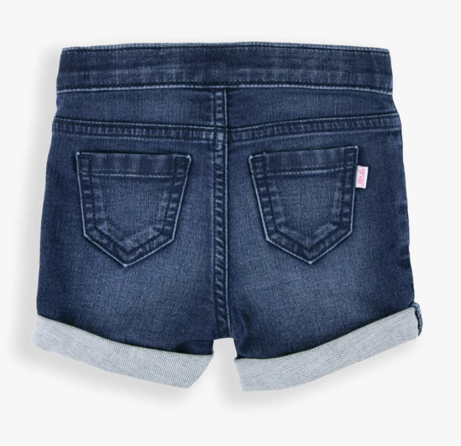RB Medium Wash Denim Girls Shorts