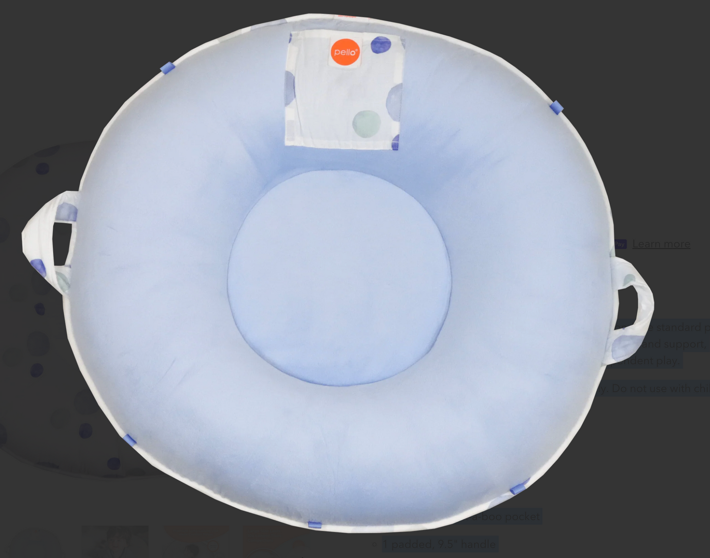 Oxford Denim Pello Pillow