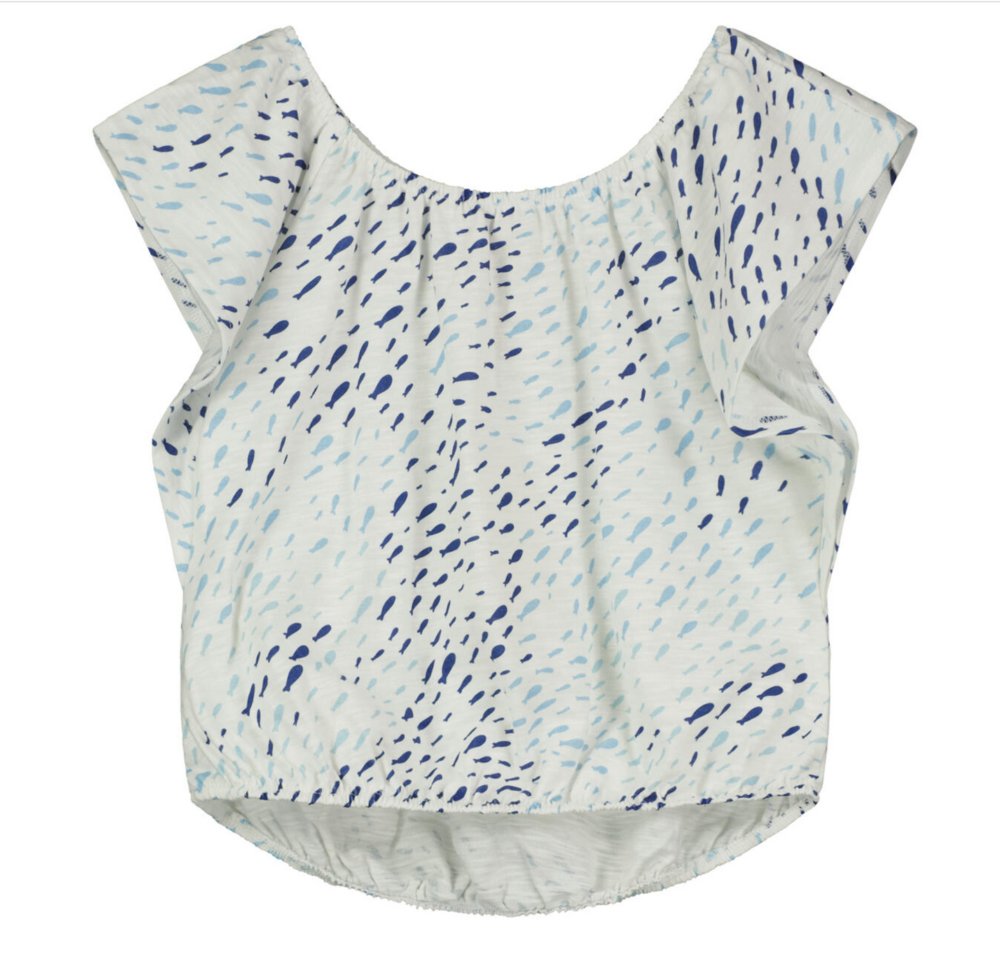 Lana Blue Fish Shirt