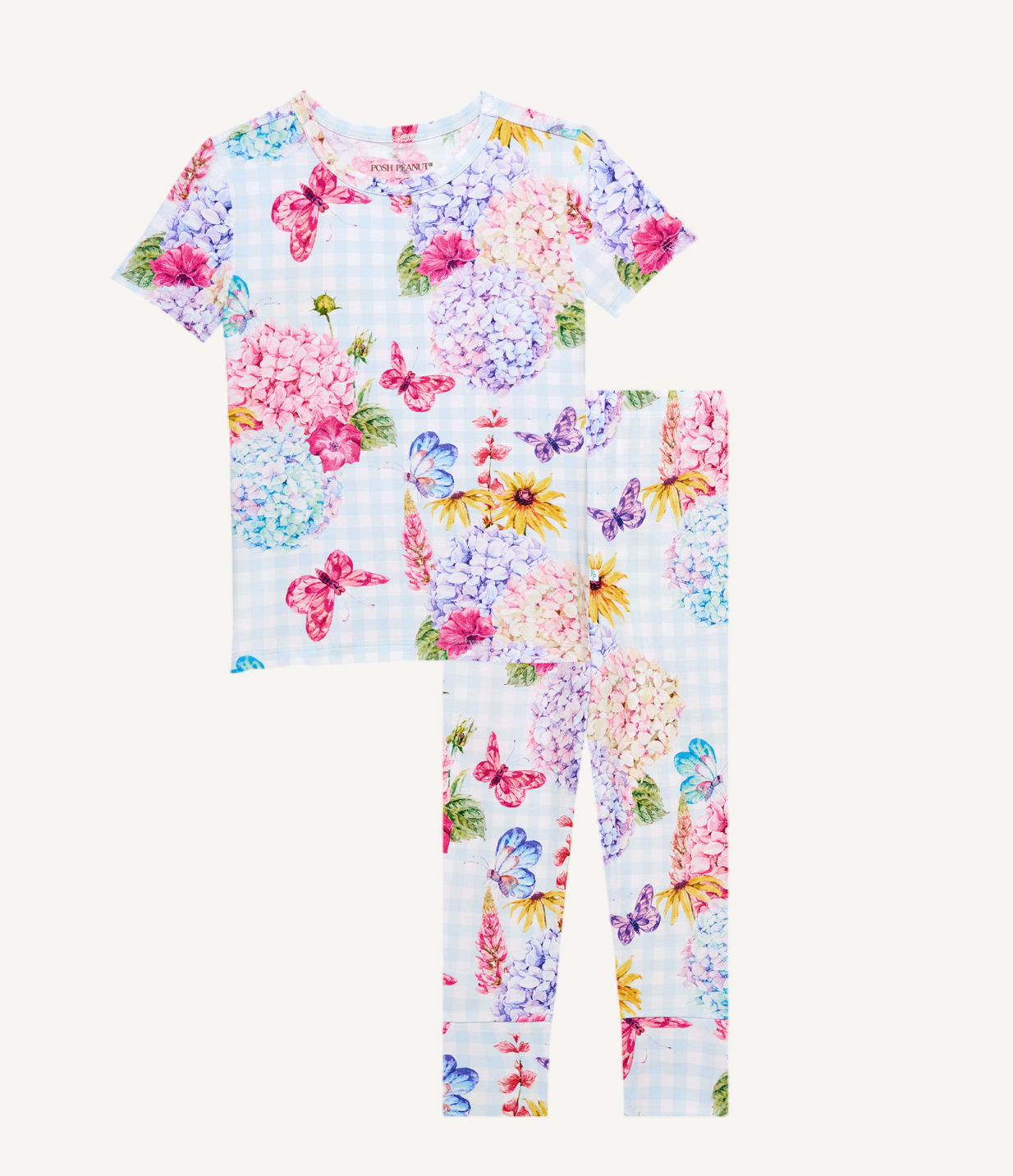 Posh Peanut Nicolette Short Sleeve Basic Pajama