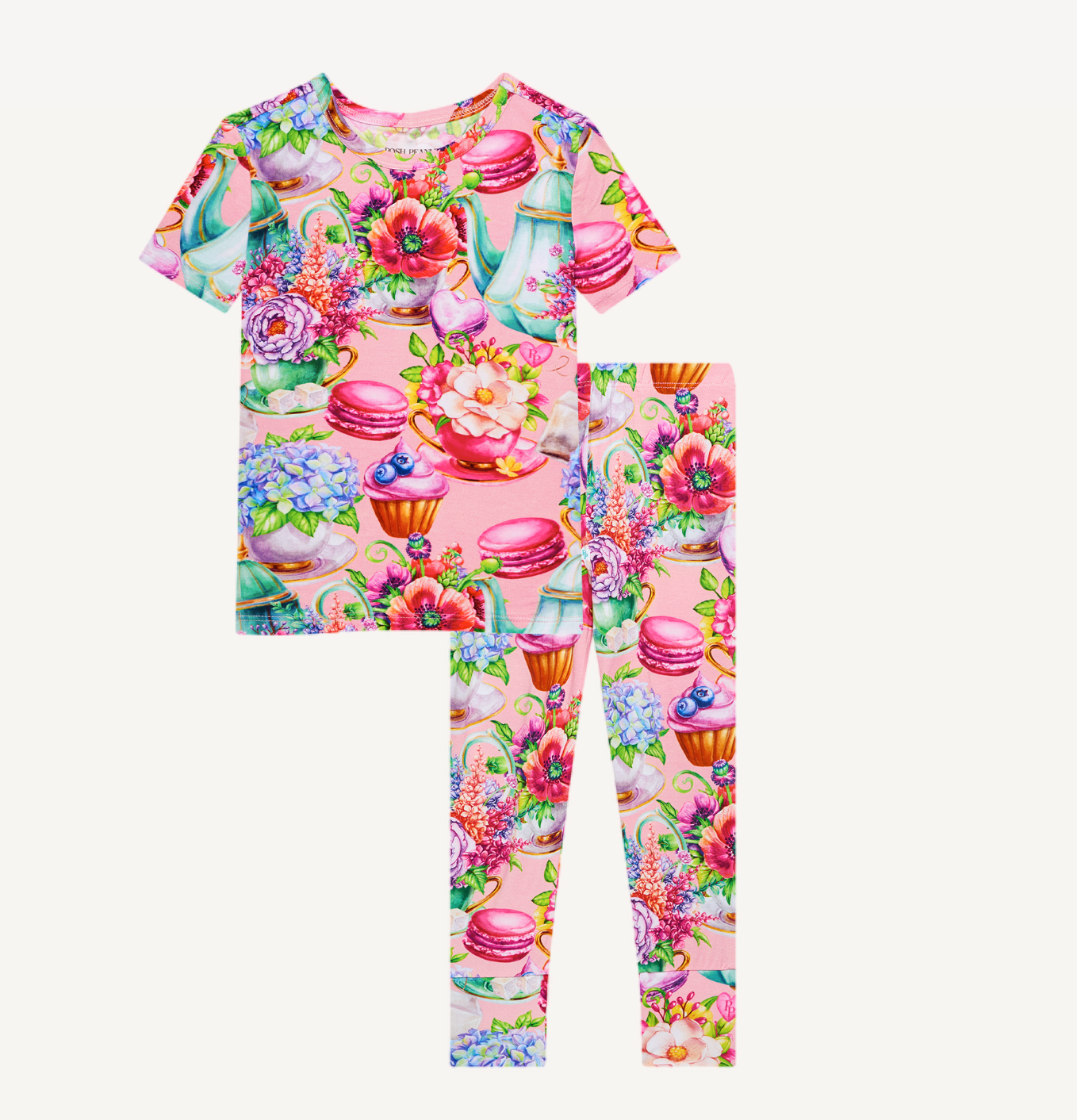 Posh Peanut Elizabeth Short Sleeve Basic Pajama