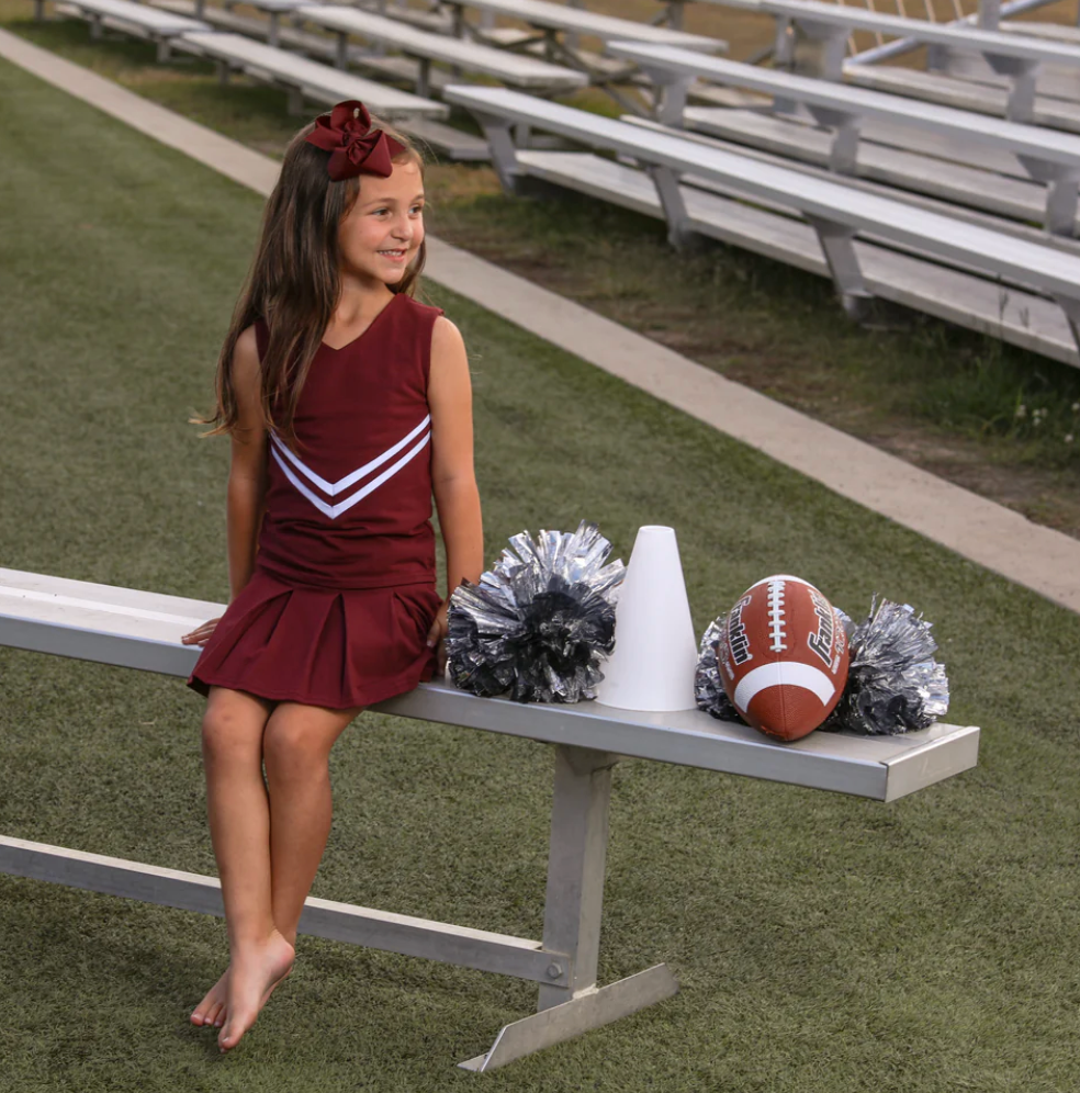 TSK Maroon Cheer Uniform