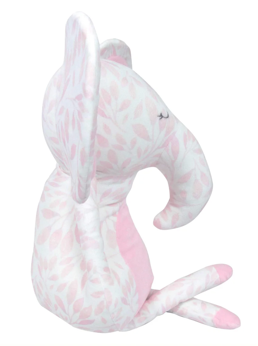 Poppy Elephant Pink Super Soft Plush