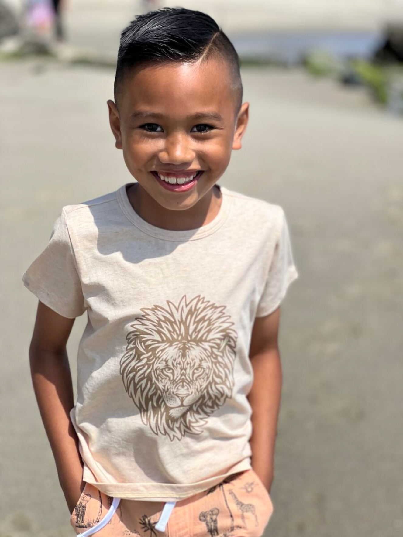 Falmouth Cream Lion Tee