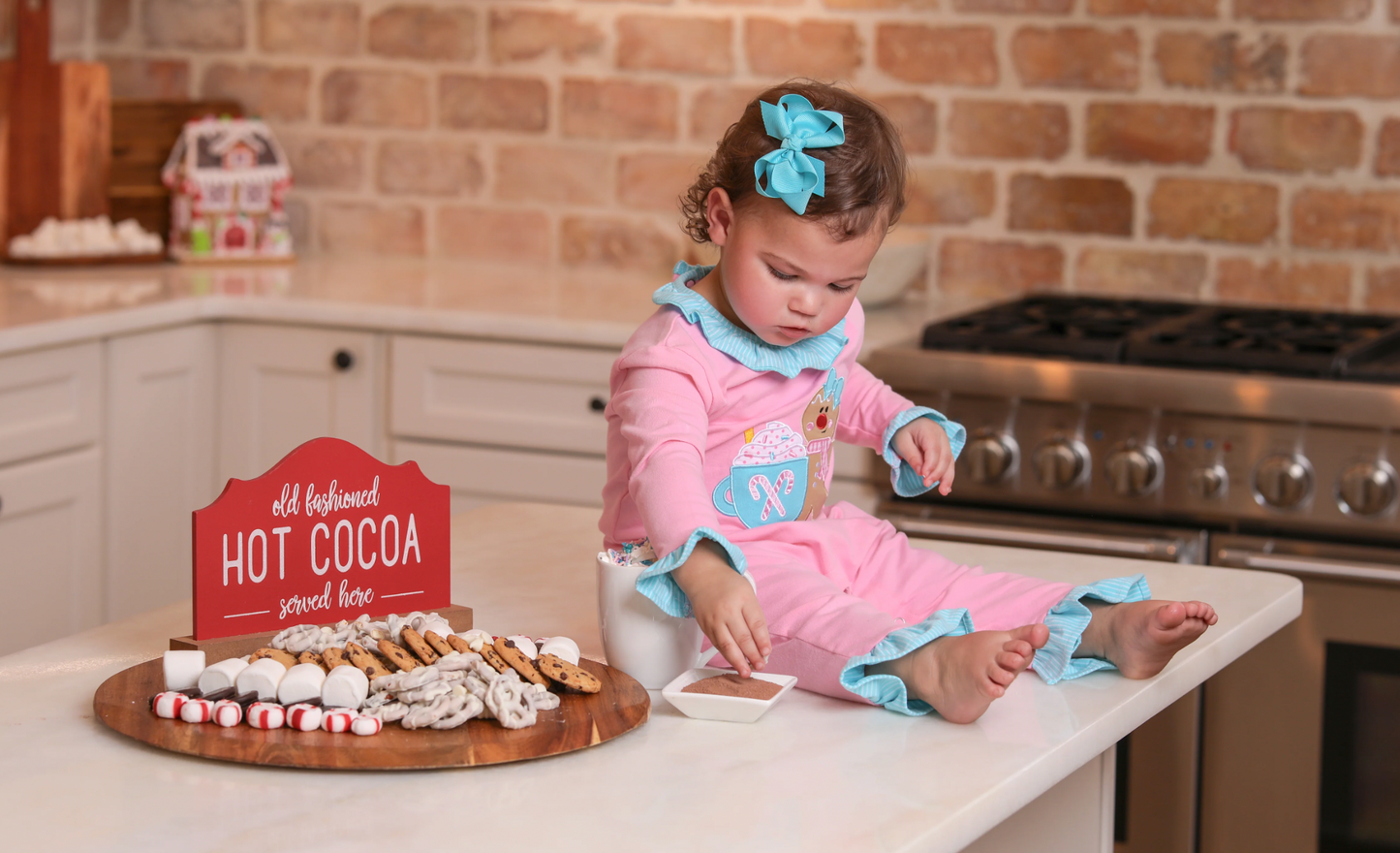 TSK Gingerbread Romper