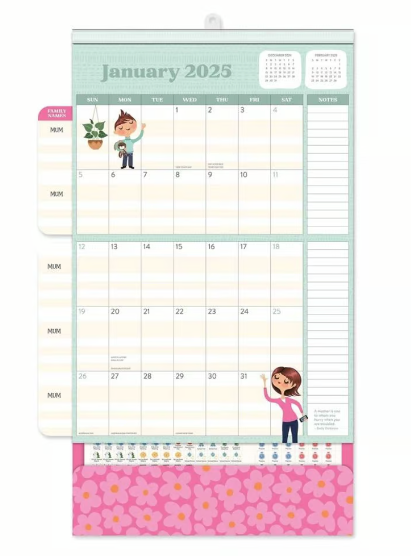Mom Do It All 2025 Calendar