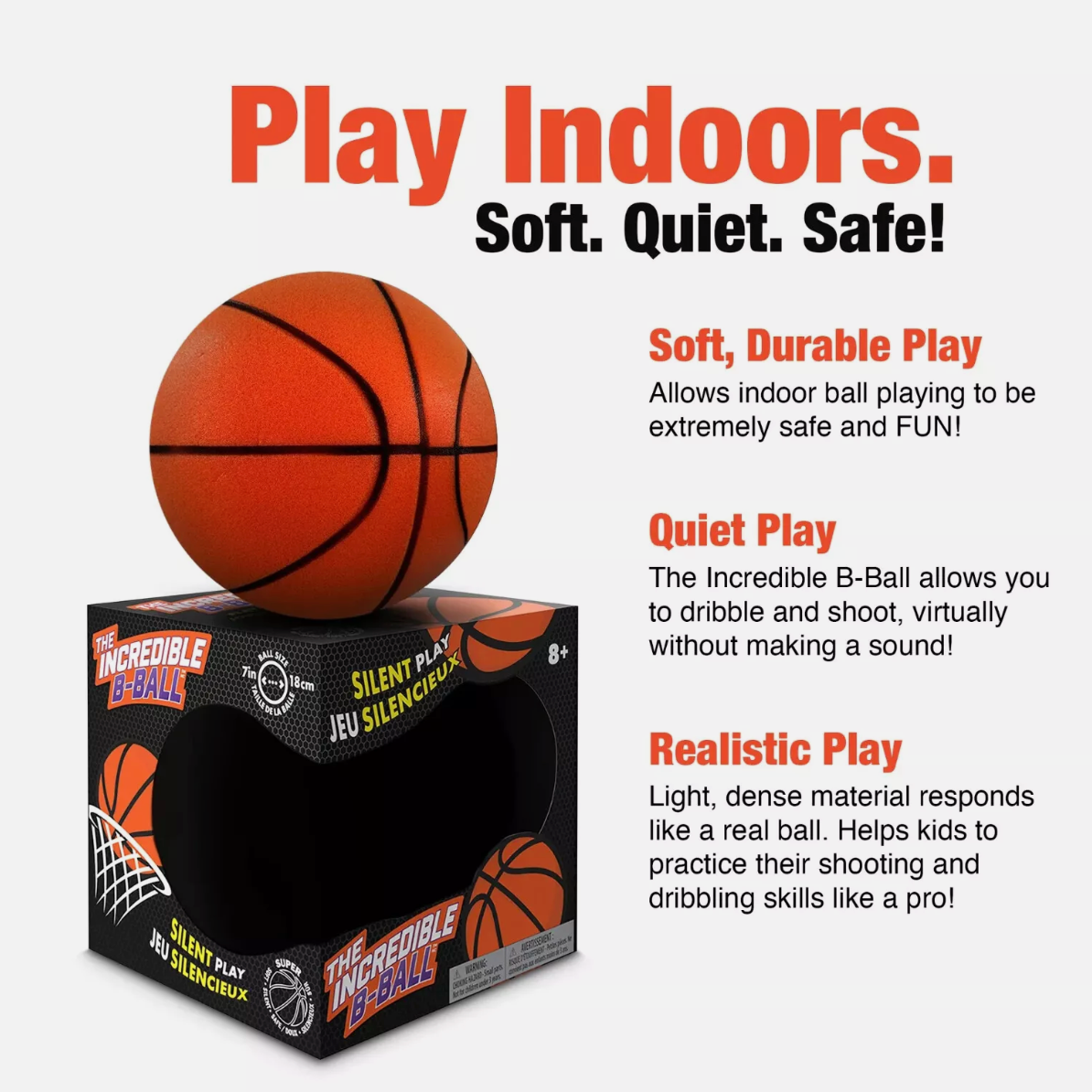 Incredible Silent Play Basketball