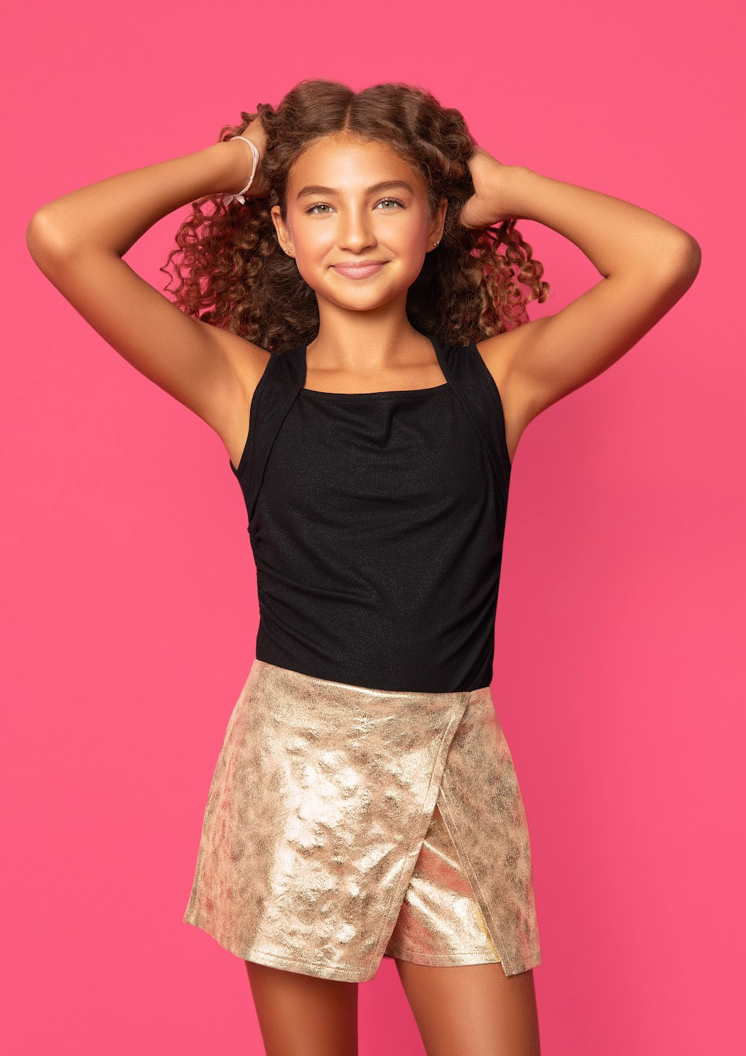 Gold Skort