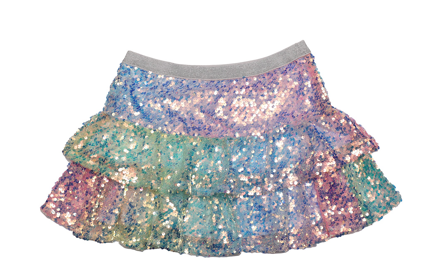 Sequin Rainbow Skirt