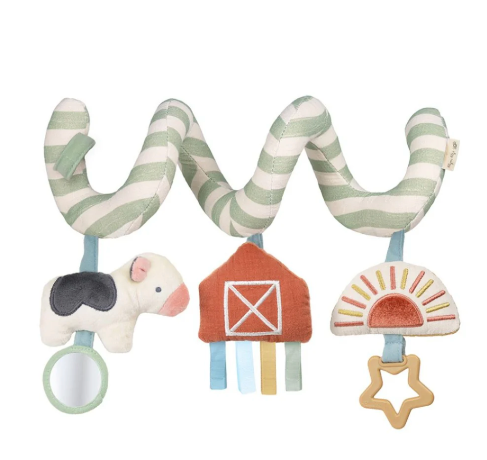 Itzy Ritzy Spiral Farm Activity toy