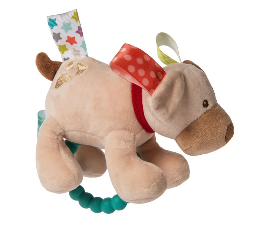 Taggies Buddy The Dog Teether Rattle