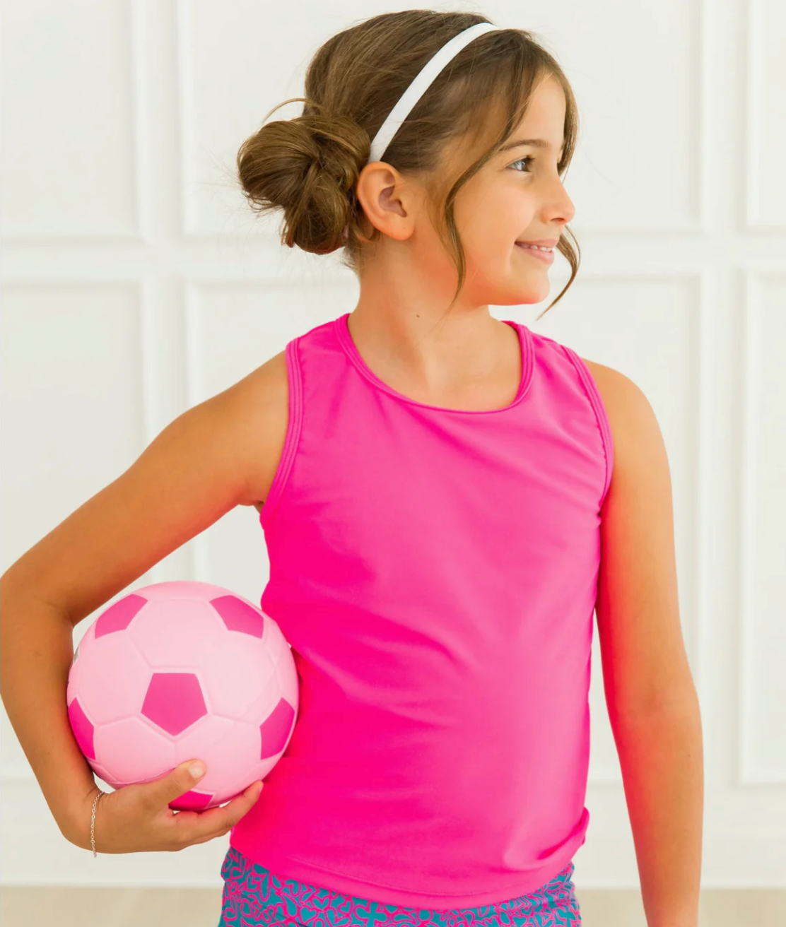 hot pink athletic top