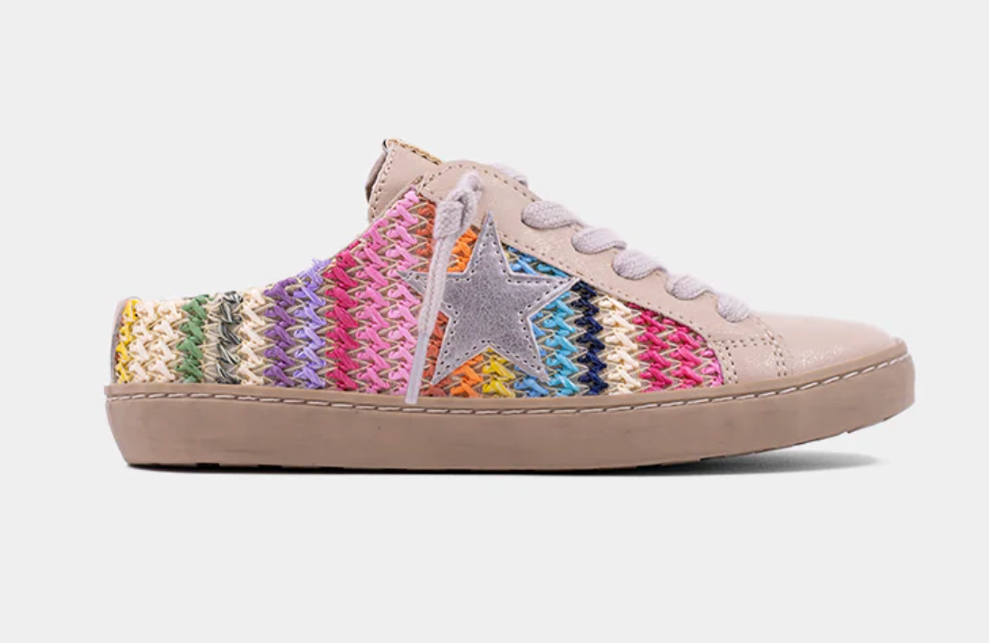 ShuShop Polka Bright Multi Slip On Sneaker