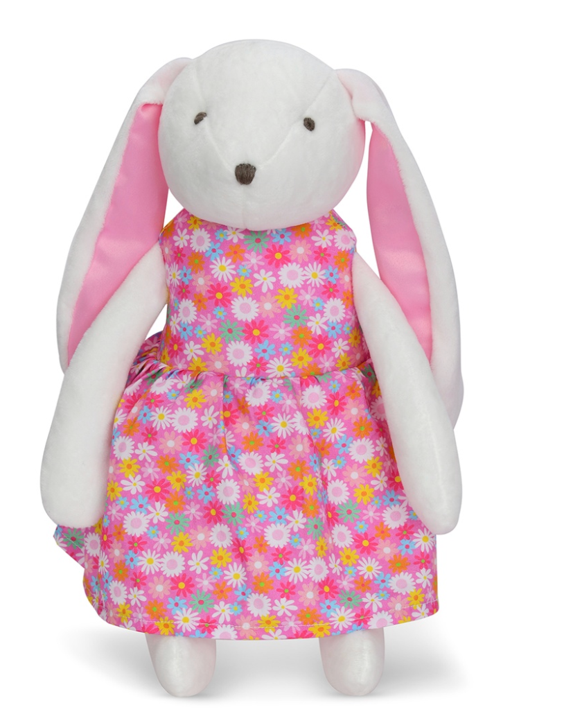 Floral Bunny Plush