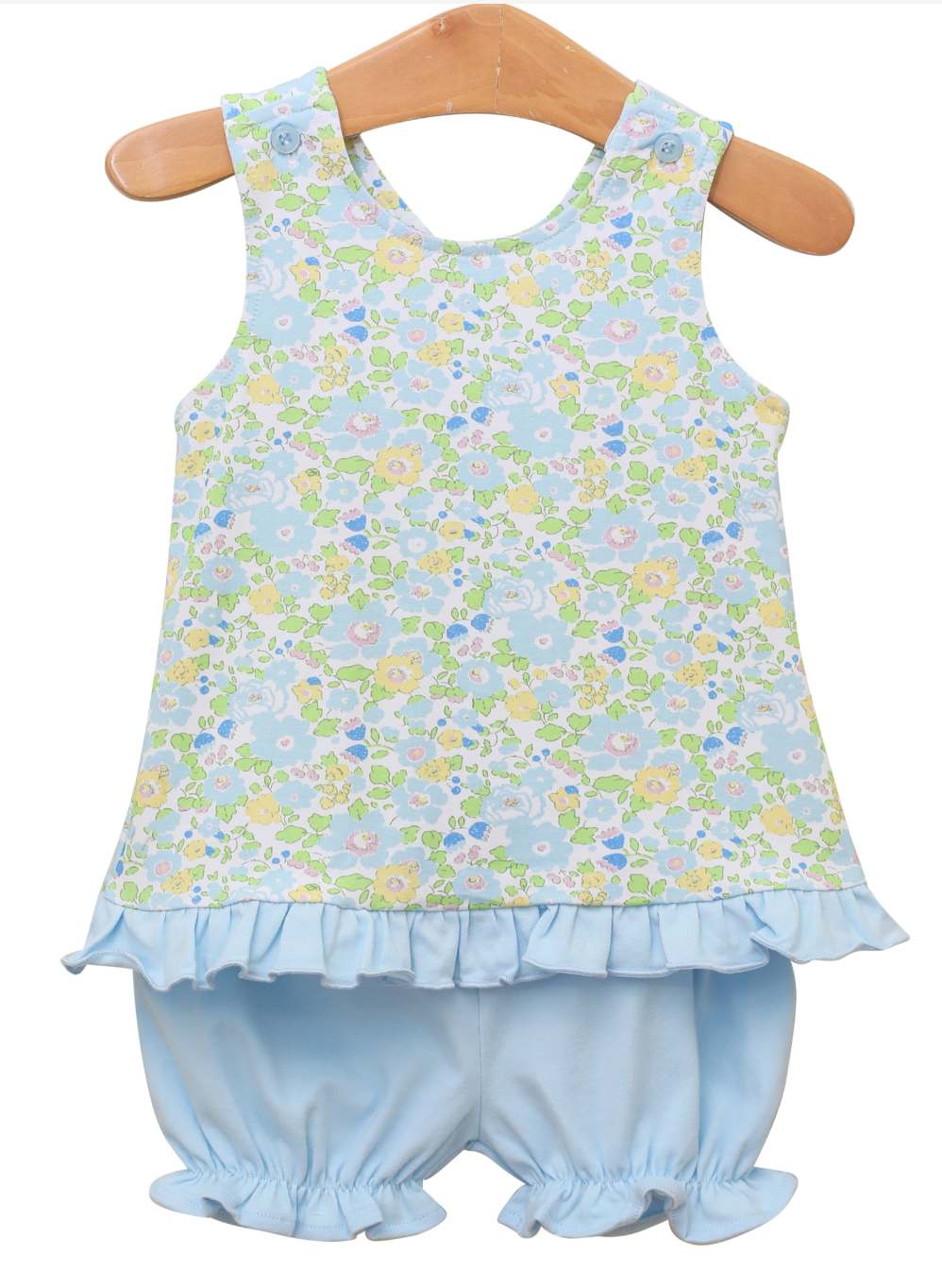 TSK Blooming Floral Swing Back Bloomer Set