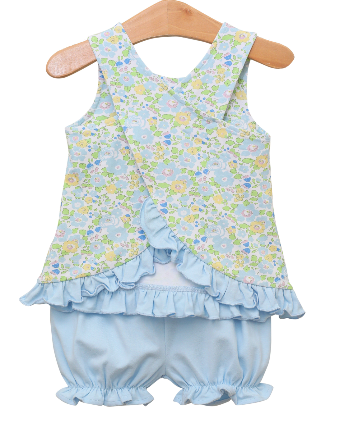 TSK Blooming Floral Swing Back Bloomer Set