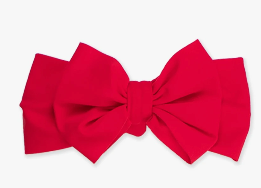 Vintage Red Swim Bow Headband