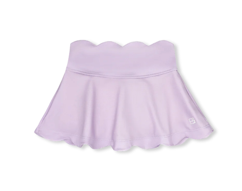 Zoe Scallop Skort - Petal Purple, Cotton Candy Pink