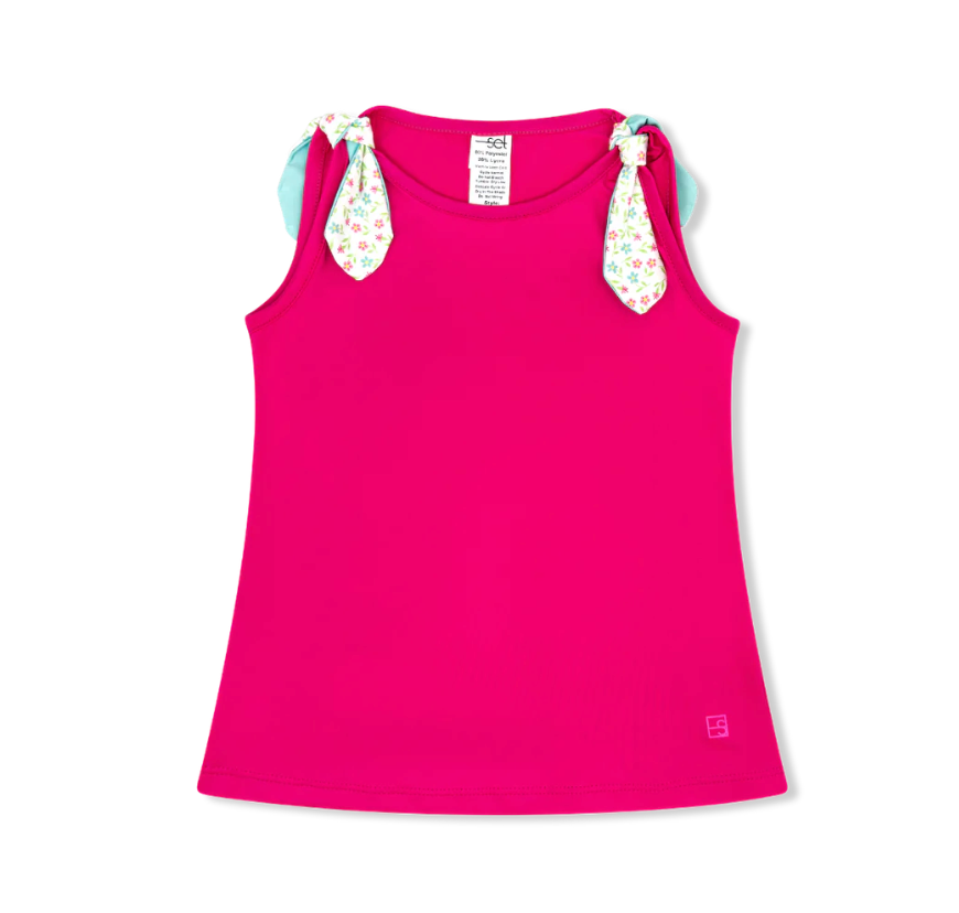 Jessica Tank - Power Pink, Totally Turquoise, Petal Pop Floral