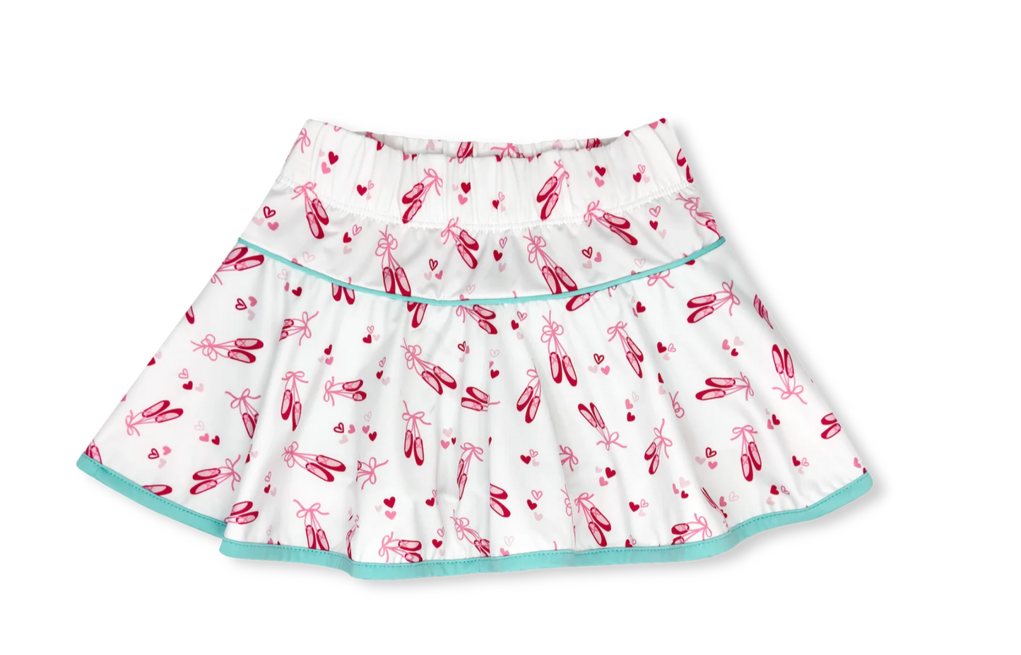 Quinn Skort - Tiny Dancer, Totally Turquoise