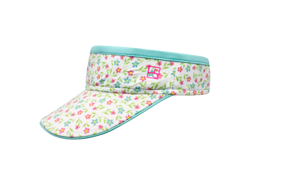 Vacay Visor - Petal Pop Floral, Totally Turquoise