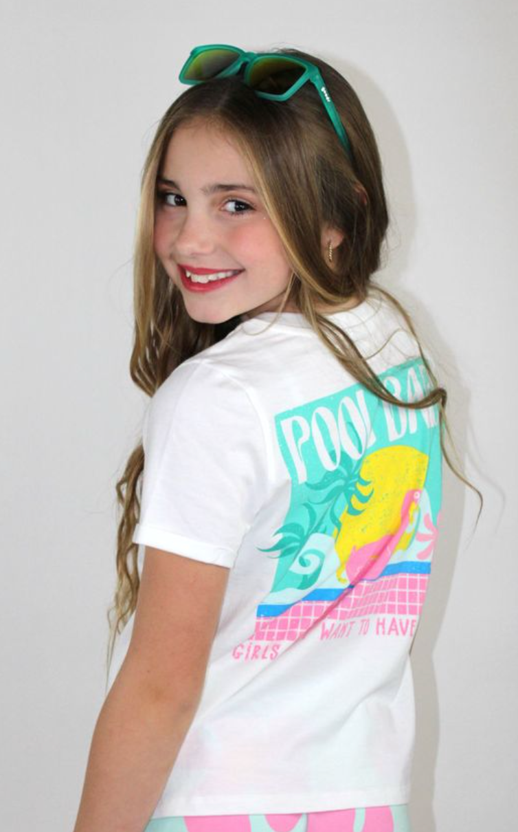 Pool Babe Graphic Shirt