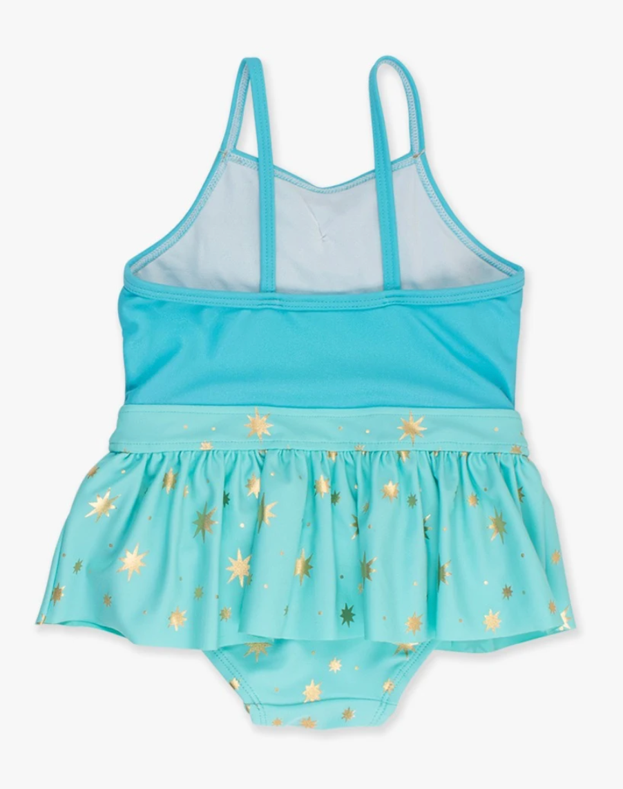 Genie Princess Big Bow Skirted One Piece