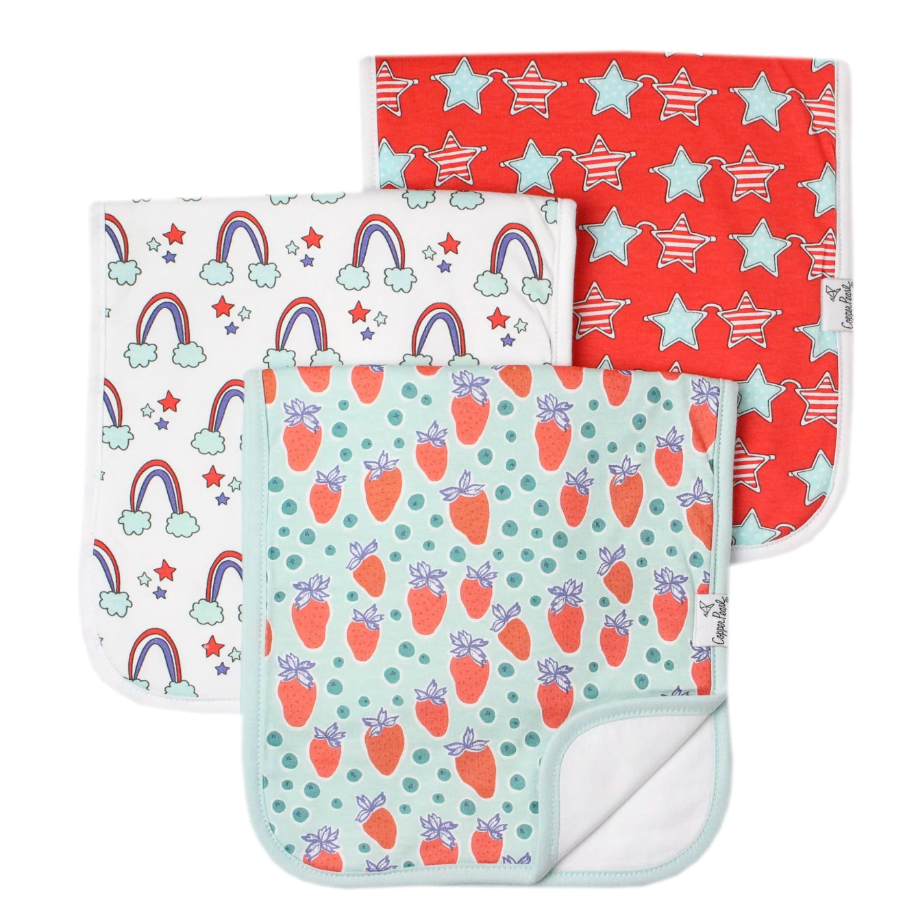 CP Liberty Premium Burp Cloth Set