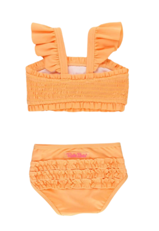 RB Melon Smocked Bikini