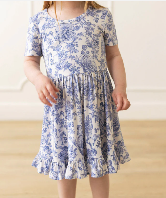Posh Peanut Briar Ruffled Twirl Dress