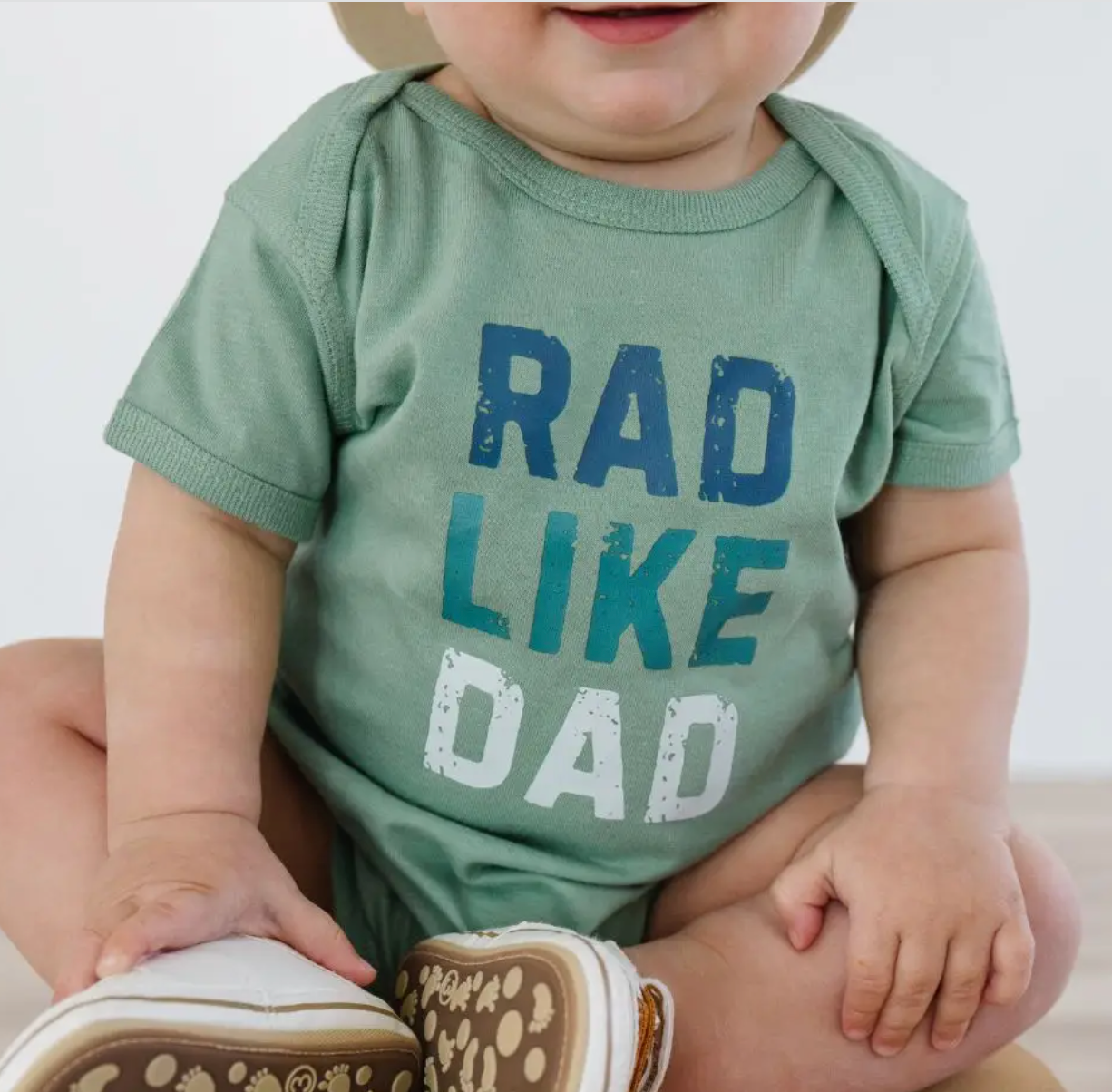 Rad Like Dad Short Sleeve Bodysuit