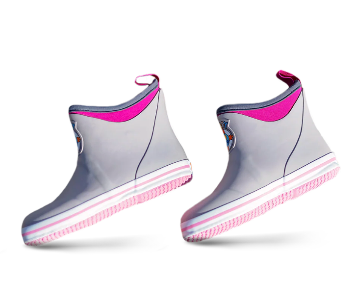 Buoy Boots Kids Pink/Grey