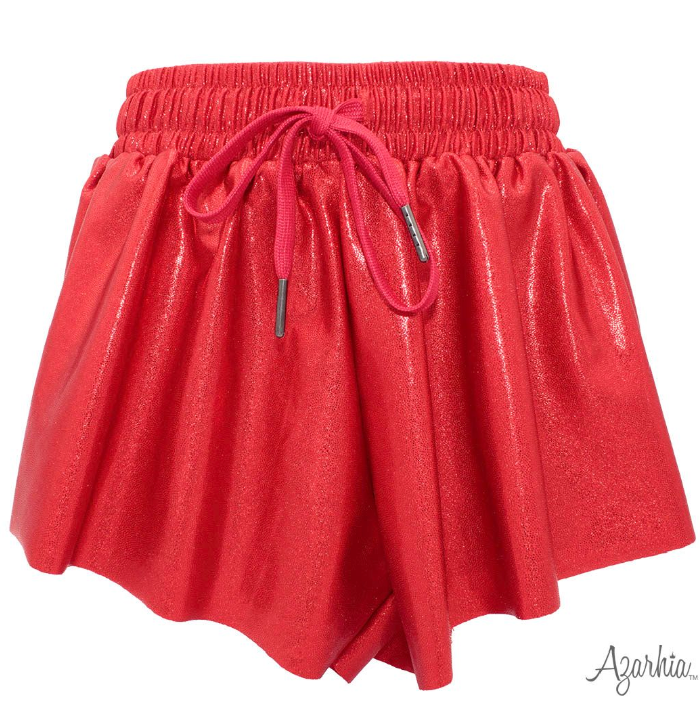Shimmer Butterfly Short in Red