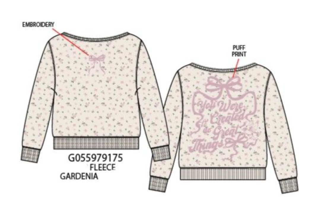 You Were Created for Great Things Sweatshirt