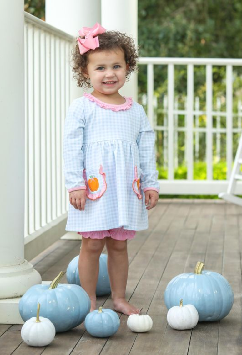 TSK Pumpkin LS Bloomer Set