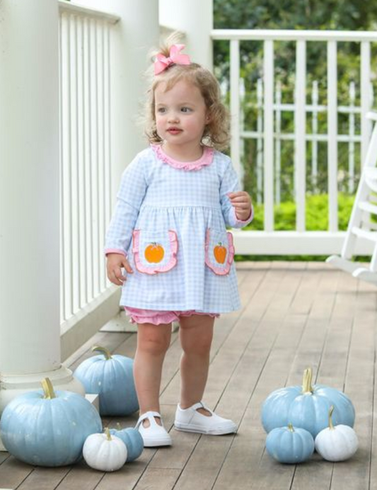 TSK Pumpkin LS Bloomer Set