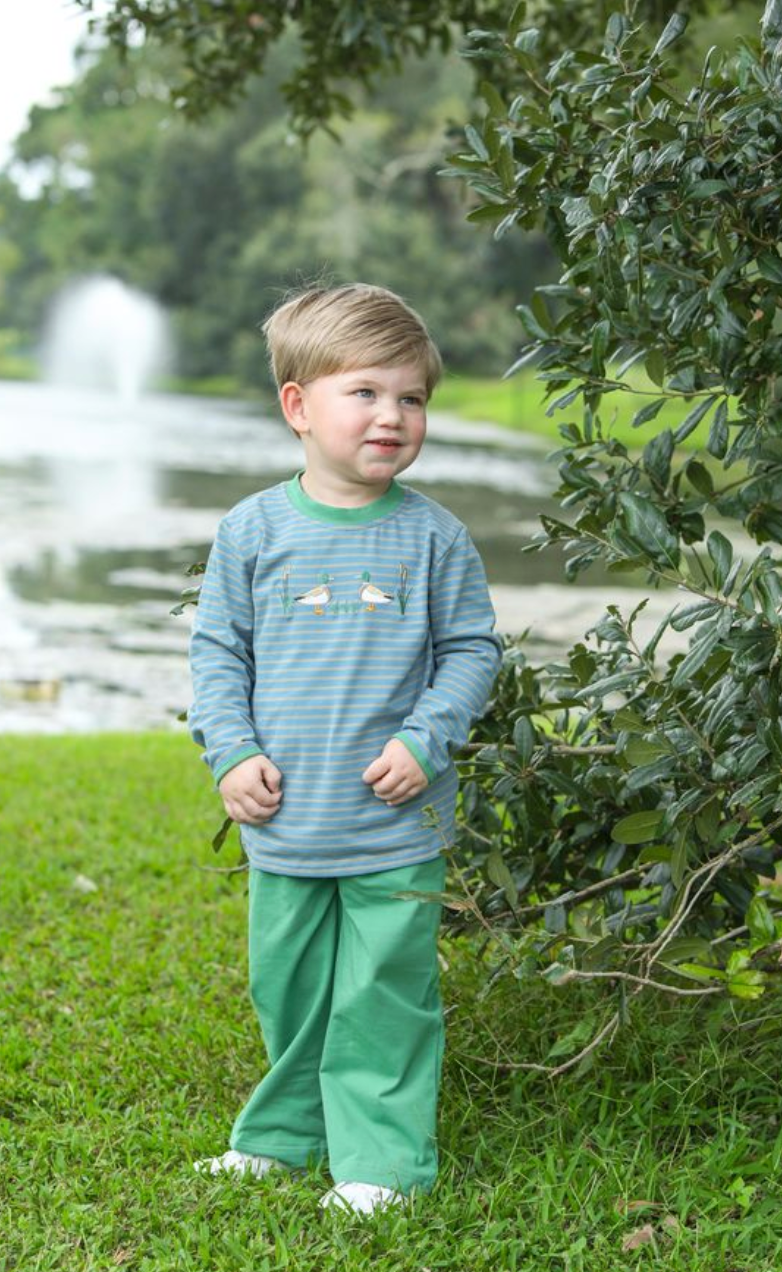 TSK Mallard Embroidery Pants Set