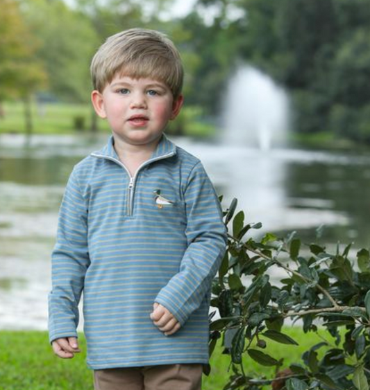 TSK Mallard Embroidery 1/4 Zip Pullover