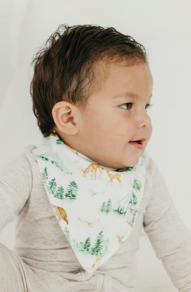 Copper Pearl Grayson Bandana Bib Set (4-Pack)