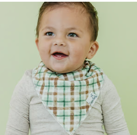 Copper Pearl Grayson Bandana Bib Set (4-Pack)
