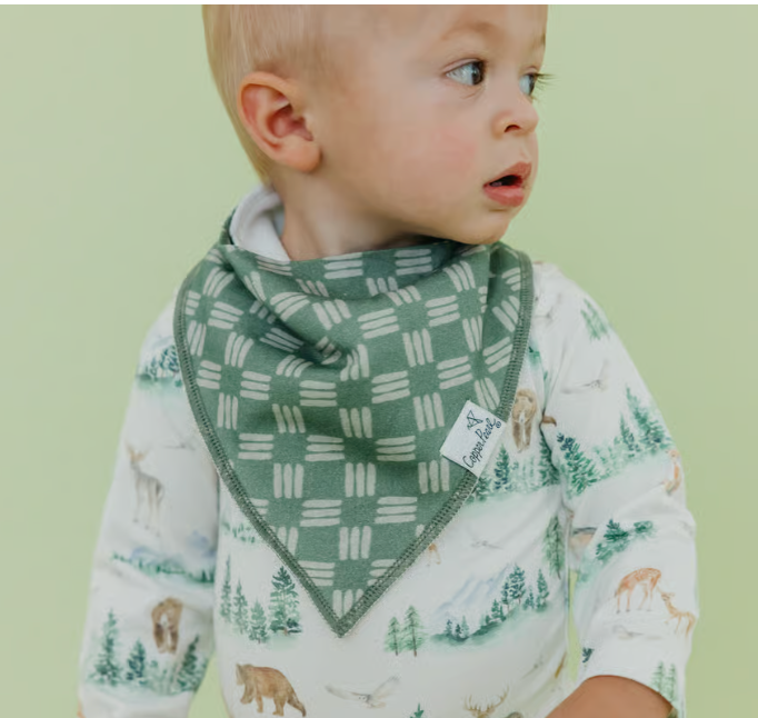 Copper Pearl Grayson Bandana Bib Set (4-Pack)